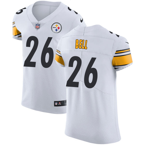 Nike Steelers #26 Le'Veon Bell White Men's Stitched NFL Vapor Untouchable Elite Jersey